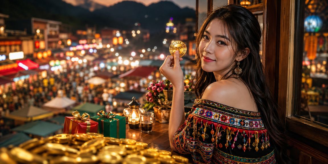 Người dùng Sapa trải nghiệm ứng dụng casino trực tuyến tại quán cà phê vùng núi